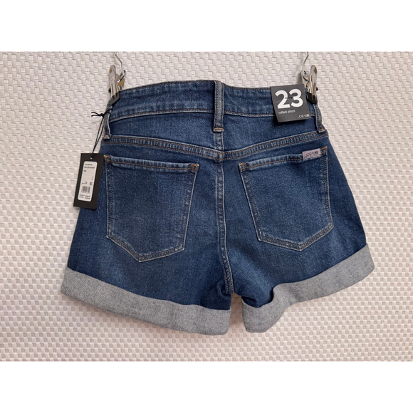 Joe's Jeans Mid-Rise Cuffed Denim Shorts XS - Picture 3 of 6
